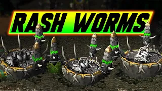 RASHING WORMS can be a big problem! - WC3 - Grubby