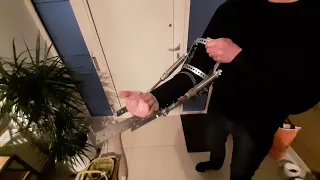 DIY Prototype of an exoskeleton- arm.