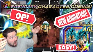 **INSANELY LUCKY** DOKKAN BATTLE WORLDWIDE CELEBRATION SUMMONS FOR LR VEGITO BLUE! (NEW ANIMATIONS!)