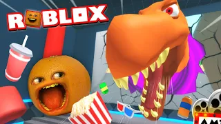 Orange ESCAPES the CINEMA Obby!!  🎥