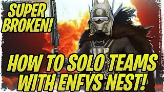 How to Auto/Solo Teams with Enfys Nest! Amazing Grand Arena Tip to Earn More Banners! | SWGoH