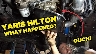 Yaris Hilton - What went wrong? (Engine Inspection)
