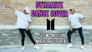 BTS "DYNAMITE" Dance Cover + Tutorial | Slow Music + Mirrored | Northeast India🇮🇳