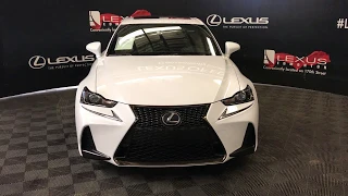 White 2019 Lexus IS F Sport 2 Review Edmonton Alberta - Lexus of Edmonton