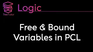 [Logic] Free and Bound Variables