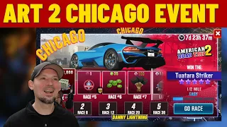 CSR2 | Racing The ART 2 Chicago Event | Key Races and Times To Beat