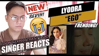 Lyodra - Ego (Official Music Video) | SINGER REACTION
