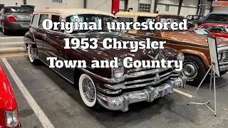 Unrestored original 53 Chrysler Town and Country no sale at $41 thousand high bid