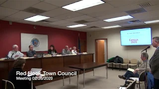 Red Hook Town Council Meeting 02/26/2020