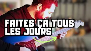 Faites ça tous les jours pour devenir un meilleur guitariste