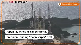 Japan launches precision moon lander after delays