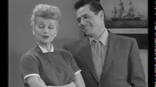 Lucille Ball And Desi Arnaz on "The MGM Parade"