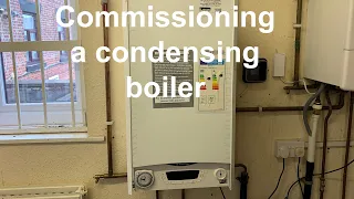 COMMISSIONING A BOILER, a gas tutorial on how to commission a condensing boiler to the current regs.