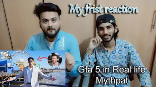 My first video reaction mythpat gta 5 in real life  #Aashgold #aashgold