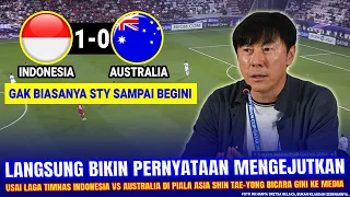 🔴 BUNGKAM AUSTRALIA 1-0 !! & Shin Tae-yong Langsung NGOMONG GINI Usai Laga Timnas U23 vs Australia