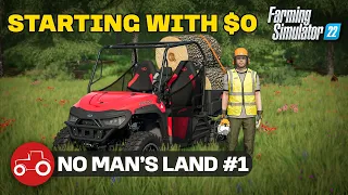 Starting With $0 - No Man's Land - Farming Simulator 22 Timelapse - Episode 1