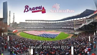 Official Atlanta Braves SunTrust Park Construction 4K Time-Lapse