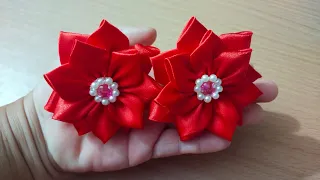 Ribbon Crafts Unleashed: Making Realistic Flowers Made Super Easy