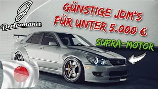 Günstige JDM Autos für unter 5.000 € | G Performance