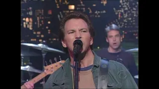 Pearl Jam - 'I Am Mine' - LIVE! on Letterman