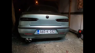 Alfa Romeo 156 1.8 Twin Spark  Straight pipe