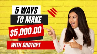 5 Easy Ways to Make Money With ChatGPT