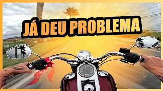 A MOTO HARLEY DAVIDSON JÁ DEU PROBLEMA *FAT BOY FOI PRA OFICINA*