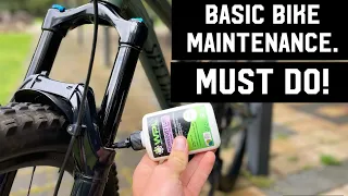 Basic cleaning and maintenance you should do after every bike ride ..