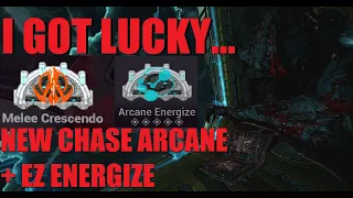 [WARFRAME] NEW RAREST ARCANE? Legendary "Melee Crescendo" Review + Synergies | Whispers In The Wall