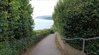 Virtual Walk - Sandown To Shanklin Along The Cliff Path [Part 1] - Isle Of Wight - 2021 | kittikoko