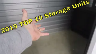 2019 TOP 10 INSANE $20 Abandoned Storage Units