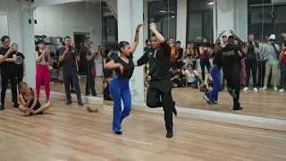 Salsa On2 Class by Diego Rivera and Yaritza Arboleda - Empire Mambo NYC