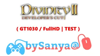 🎮 Divinity II Developer's Cut ( GT1030 / FullHD | TEST )