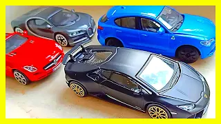 Driving cars by hand on the windowsill | small cars from bburago cars | bburago cars collection