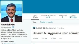 Twitter: Abdullah Gül ve CHP'den tepki - BBC TÜRKÇE