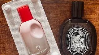 Diptyque Fleur de Peau vs. Glossier You perfume comparison