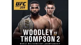 UFC 209: Woodley to defend against Thompson