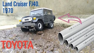 land cruiser miniature are made of 90% of PVC pipe material. |land cruiser '70