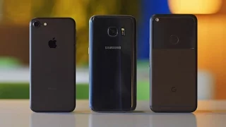 Pixel vs iPhone 7 vs Galaxy S7 — что купить?