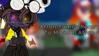 [⛓️] Afton Family React To Michael Afton [🪓] | GCRV | FNaF | GlamMike | Short | | Angst? | Day 6 |