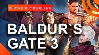 Baldur's Gate 3: Dicas e Truques INCRÍVEIS para vencer no game