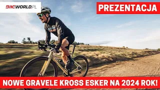 Poznajemy nowe gravele KROSS Esker na 2024 rok | Prezentacja!