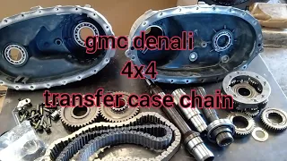 gmc denali 4x4 transfer case chain replacement 2013