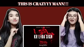 Reaction on "KR L$DA SIGN" | emiway bantai" | zashireacts |