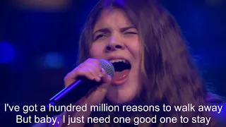 Lady Gaga - Million Reasons (Anais, Leonie, Elvira) The Voice Lyrics