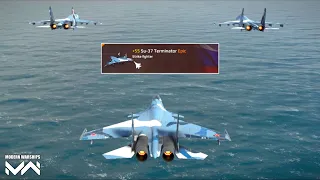 New Strike Fighter Su-37 Terminator Review And Damage Test - Modern Warships Alpha Test