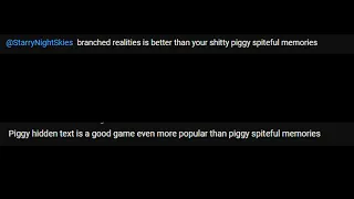 Piggy fangame video hate comment compilation
