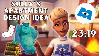 I Made Sully's Apartment from MONSTERS, INC. | Disney Dreamlight Valley