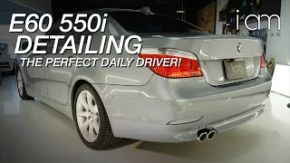 BMW 550i E60 Paint Correction, Ceramic Coating, & Dry Ice Cleaning