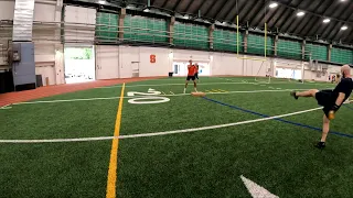 Syracuse University Men's Goalkeeper Training - Footwork and Handling - 9-9-2023